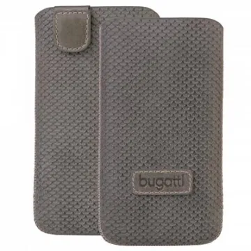 BUGATTI ΘΗΚΗ ΠΟΥΓΚΙ SAMSUNG I9100 LEATHER PERFECT SCALE GREY SL