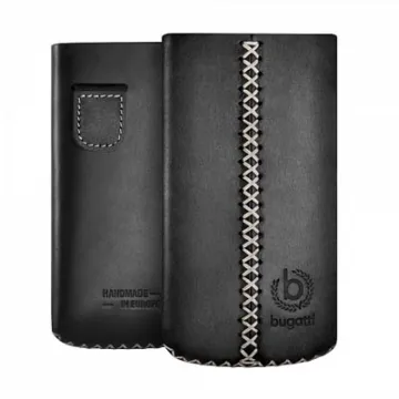 BUGATTI ΘΗΚΗ ΠΟΥΓΚΙ LEATHER CROSS BLACK M