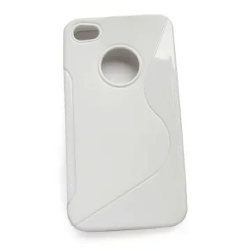 VOLTE-TEL ΘΗΚΗ IPHONE 4G/4S FACEPLATE FLEX TPU V056 WHITE ALL