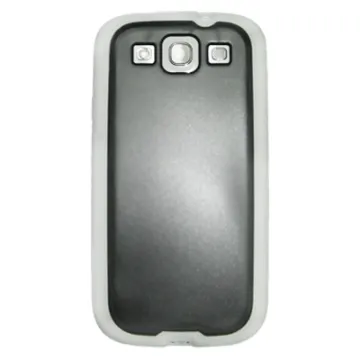 VOLTE-TEL ΘΗΚΗ SAMSUNG S3 I9300 TPU+PC WHITE-BLACK