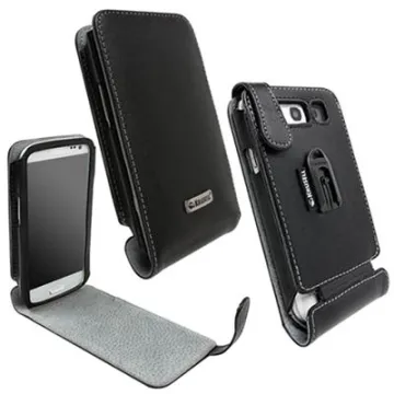 KRUSELL ΘΗΚΗ SAMSUNG I9300 LEATHER ORBIT FLEX BLACK/GREY