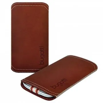 BUGATTI ΘΗΚΗ ΠΟΥΓΚΙ LEATHER TWO WAY CASE BROWN ML