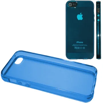 VOLTE-TEL SLIMCOLOR TPU ΘΗΚΗ IPHONE SE/5/5S ΔΙΑΦΑΝΗ ΜΠΛΕ