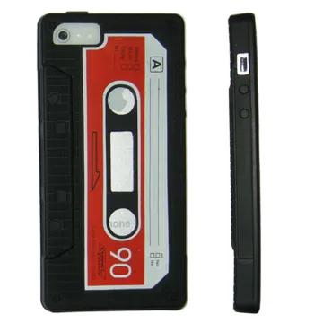VOLTE-TEL ΘΗΚΗ IPHONE SE/5S/5 FACEPLATE CASSETTE V066 BLACK