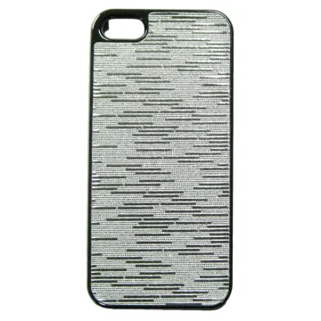 VOLTE-TEL JEWEL ΘΗΚΗ IPHONE SE/5S/5 FACEPLATE V073 WHITE-SILVER