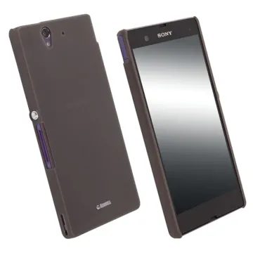 KRUSELL ΘΗΚΗ SONY XPERIA Z FACEPLATE FROSTCOVER TRANSPARENT BLACK