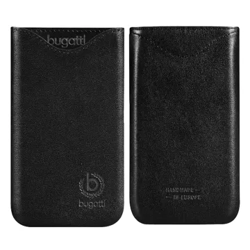 BUGATTI ΘΗΚΗ ΠΟΥΓΚΙ SONY XPERIA U SLIM FIT LEATHER BLACK M