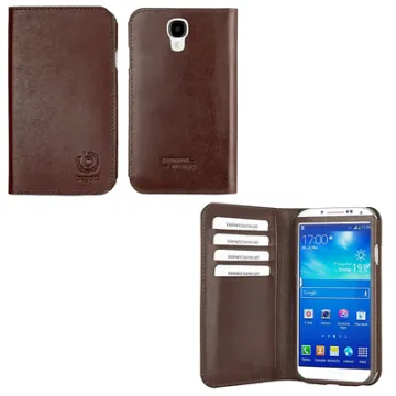 BUGATTI ΘΗΚΗ ΠΟΥΓΚΙ SAMSUNG I9505 S4 MOVE DARK BROWN XL