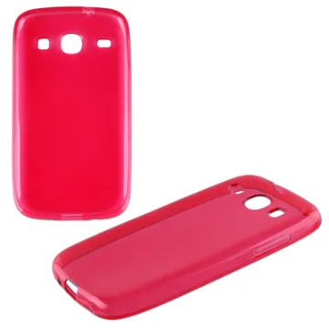 VOLTE-TEL SLIMCOLOR TPU ΘΗΚΗ SAMSUNG CORE I8260 ΔΙΑΦΑΝΗ ΚΟΚΚΙΝΗ
