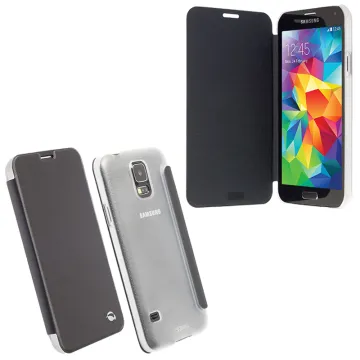 VOLTE-TEL ΘΗΚΗ ALCATEL POP C3 4033 LINE LEATHER-TPU BOOK STAND BLACK