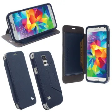 VOLTE-TEL ΘΗΚΗ HUAWEI ASCEND G750/ HONOR 3X LINE LEATHER-TPU BOOK STAND BLACK