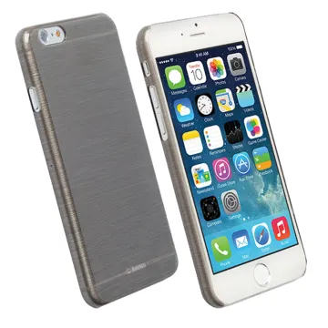 KRUSEL FROSTCOVER ΘΗΚΗ IPHONE 6S/6 4.7in FACEPLATE TRANSP. BLACK
