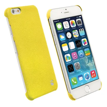 KRUSELL MALMO ΘΗΚΗ IPHONE 6S/6 4.7in TEXTURE COVER YELLOW