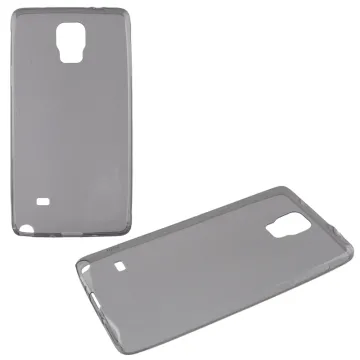 IDOL 1991 ΘΗΚΗ SAMSUNG NOTE 4 N910 ULTRA THIN TPU 0.3mm ΔΙΑΦΑΝΗ ΓΚΡΙ
