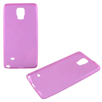 IDOL 1991 ΘΗΚΗ SAMSUNG NOTE 4 N910 ULTRA THIN TPU 0.3mm ΔΙΑΦΑΝΗ ΡΟΖ