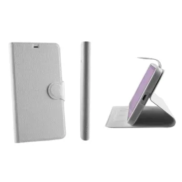 VOLTE-TEL ΘΗΚΗ SAMSUNG YOUNG 2 G130 LINE LEATHER-TPU BOOK STAND WHITE