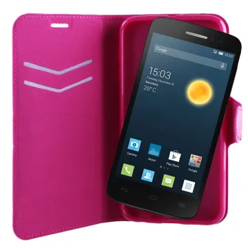 VOLTE-TEL ΘΗΚΗ LENOVO S850 PU LEATHER BOOK-STAND BLACK