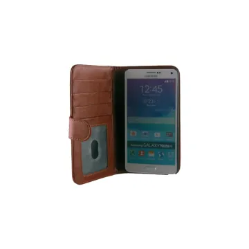 IDOL 1991 2IN1 WALLET ΘΗΚΗ SAMSUNG N910 BOOK+COVER CAMEL