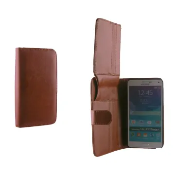 IDOL 1991 2IN1 BUSINESS WALLET ΘΗΚΗ SAMSUNG N910 BOOK+COVER CAMEL