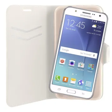 VOLTE-TEL ΘΗΚΗ SAMSUNG J7 J700 LINE LEATHER-TPU BOOK STAND WHITE