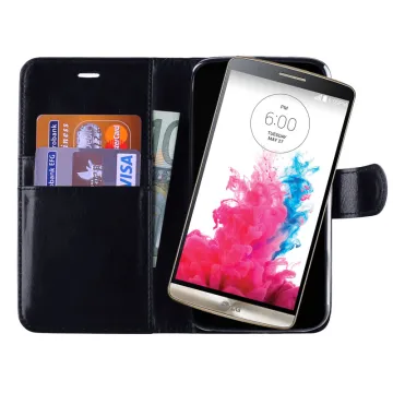 VOLTE-TEL ΘΗΚΗ LG G3 D855 LEATHER-TPU BOOK STAND BLACK