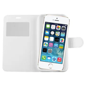 VOLTE-TEL ΘΗΚΗ SAMSUNG J1 2016 J120 LEATHER-TPU BOOK STAND WHITE