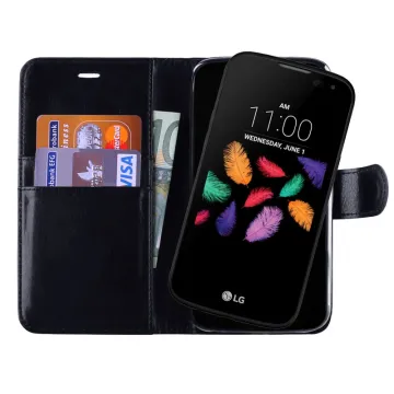 VOLTE-TEL ΘΗΚΗ LG K3 K100 LEATHER-TPU BOOK STAND BLACK