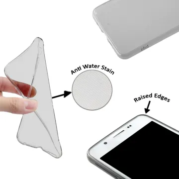 IDOL 1991 ULTRA THIN TPU ΘΗΚΗ SONY XPERIA E5 F3311 0.3mm ΔΙΑΦΑΝΗ ΓΚΡΙ