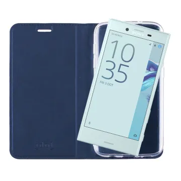 IDOL 1991 ΘΗΚΗ SONY XPERIA X COMPACT PRIME MAGNET BOOK STAND DARK BLUE