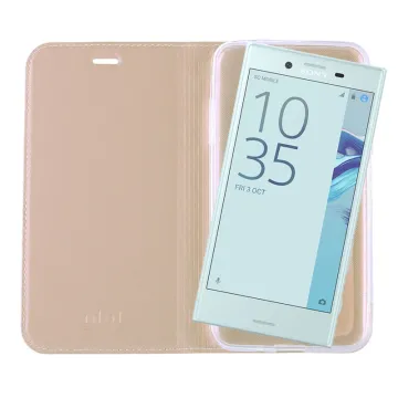 IDOL 1991 ΘΗΚΗ SONY XPERIA X COMPACT PRIME MAGNET BOOK STAND GOLD
