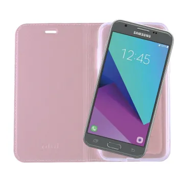 IDOL 1991 ΘΗΚΗ SAMSUNG J330 PRIME MAGNET BOOK STAND ROSE GOLD