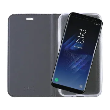 IDOL 1991 ΘΗΚΗ SAMSUNG S8 G950 PRIME MAGNET BOOK STAND DARK GREY