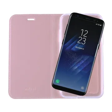 IDOL 1991 ΘΗΚΗ SAMSUNG S8 G950 PRIME MAGNET BOOK STAND ROSE GOLD