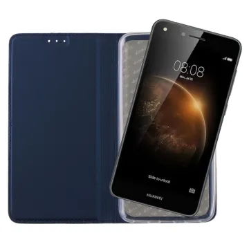 VOLTE-TEL MAGNET BOOK STAND ΘΗΚΗ HUAWEI Y6 II 5.5in DARK BLUE