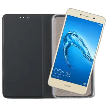 VOLTE-TEL MAGNET BOOK STAND ΘΗΚΗ HUAWEI Y7 2017 5.5in DARK GREY