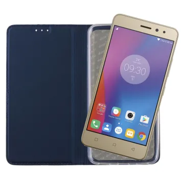 VOLTE-TEL MAGNET BOOK STAND ΘΗΚΗ LENOVO K6 5.0in DARK BLUE