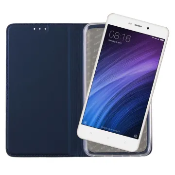 VOLTE-TEL MAGNET BOOK STAND ΘΗΚΗ XIAOMI REDMI 4A 5.0in DARK BLUE