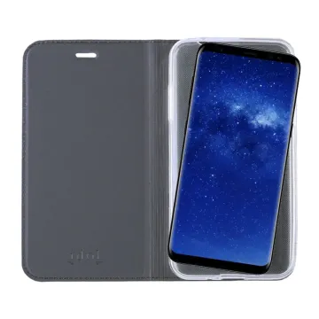 IDOL 1991 ΘΗΚΗ SAMSUNG S9 G960 PRIME MAGNET BOOK STAND DARK GREY