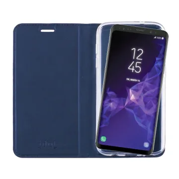 IDOL 1991 ΘΗΚΗ SAMSUNG S9 PLUS G965 PRIME MAGNET BOOK STAND DARK BLUE