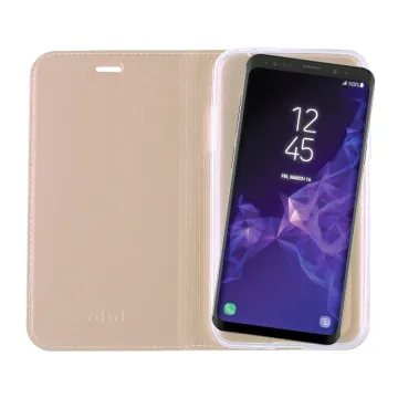 IDOL 1991 ΘΗΚΗ SAMSUNG S9 PLUS G965 PRIME MAGNET BOOK STAND GOLD