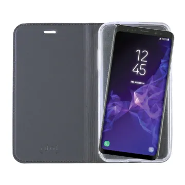 IDOL 1991 ΘΗΚΗ SAMSUNG S9 PLUS G965 PRIME MAGNET BOOK STAND DARK GREY
