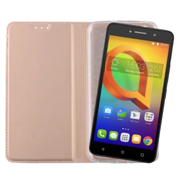 VOLTE-TEL MAGNET BOOK STAND ΘΗΚΗ ALCATEL MAGNET BOOK STAND A2 XL 6.0in GOLD