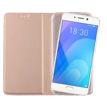 VOLTE-TEL MAGNET BOOK STAND ΘΗΚΗ MEIZU M6 NOTE 5.5in GOLD