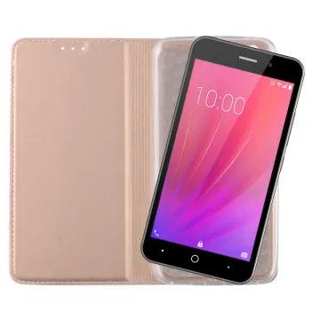 VOLTE-TEL MAGNET BOOK STAND ΘΗΚΗ ZTE BLADE A602 5.5in GOLD