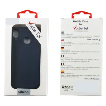 VOLTE-TEL SILICON TPU ΘΗΚΗ HUAWEI NOVA 4 6.4in CAMERA GUARD BLUE