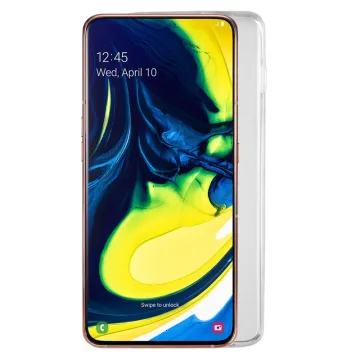 LIME SLIMCLEAR TPU ΘΗΚΗ SAMSUNG A80 2019 A805 6.7in ΔΙΑΦΑΝΗ