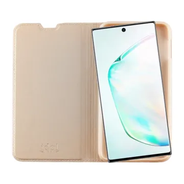 IDOL 1991 PRIME MAGNET BOOK STAND ΘΗΚΗ SAMSUNG NOTE 10 N970F 6.3in GOLD