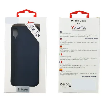 VOLTE-TEL SILICON TPU ΘΗΚΗ NOKIA 2.2 5.71in CAMERA GUARD BLUE