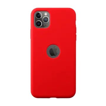 IDOL 1991 VELVET TPU ΘΗΚΗ IPHONE 11 PRO 5.8in 4 SIDE CAMERA GUARD PROTECTION RED