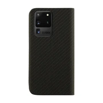 IDOL 1991 ELITE ΘΗΚΗ SAMSUNG S20 ULTRA G988 6.9in ANTI-RFID BOOK STAND BLACK